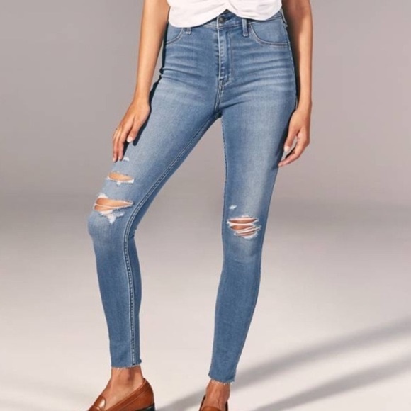 Abercrombie & Fitch Denim - Abercrombie & Fitch Ripped Jeans